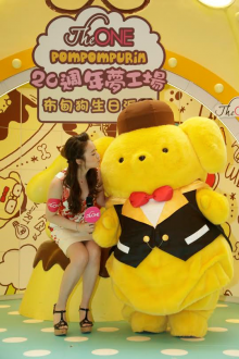 The ONE．POMPOMPURIN 20週年夢工場」之布甸狗生日派對